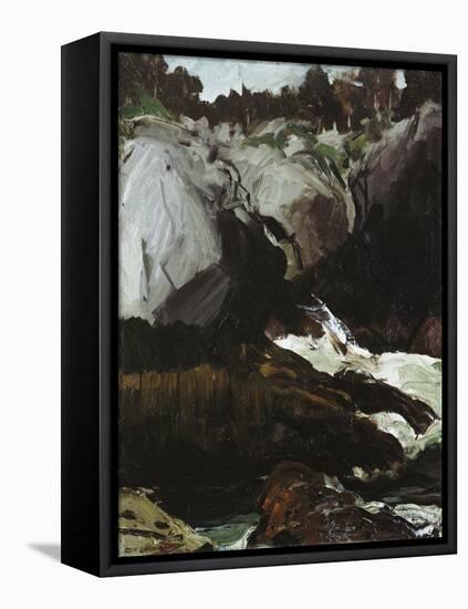 Gorge and Sea, 1911-George Wesley Bellows-Framed Premier Image Canvas