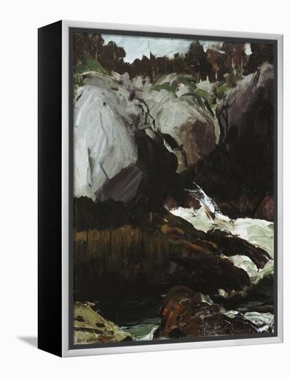 Gorge and Sea, 1911-George Wesley Bellows-Framed Premier Image Canvas