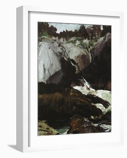 Gorge and Sea, 1911-George Wesley Bellows-Framed Giclee Print