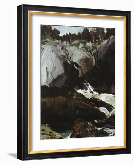 Gorge and Sea, 1911-George Wesley Bellows-Framed Giclee Print