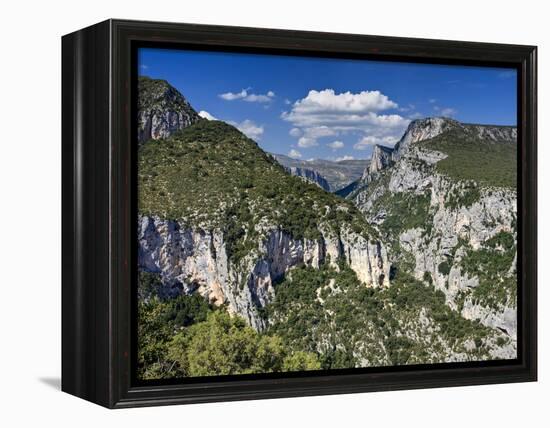 Gorge Du Verdon, Provence, France, Europe-David Wogan-Framed Premier Image Canvas