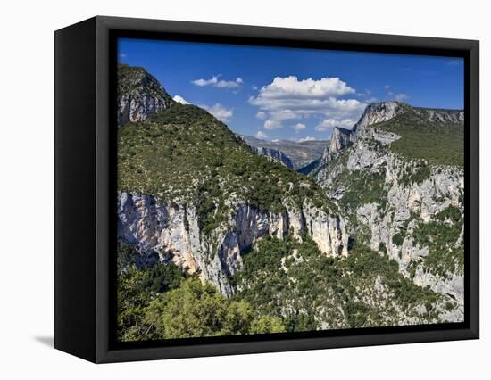 Gorge Du Verdon, Provence, France, Europe-David Wogan-Framed Premier Image Canvas