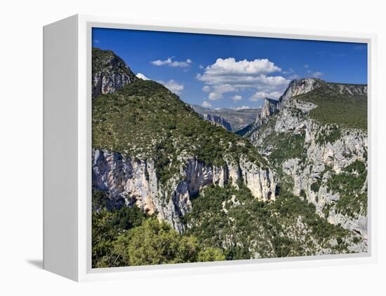 Gorge Du Verdon, Provence, France, Europe-David Wogan-Framed Premier Image Canvas