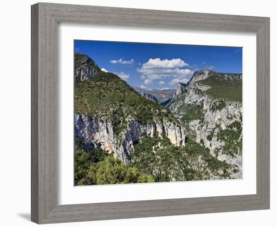 Gorge Du Verdon, Provence, France, Europe-David Wogan-Framed Photographic Print