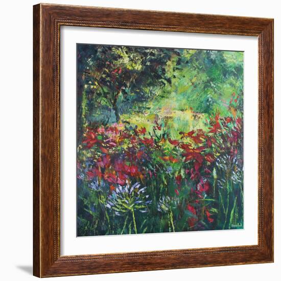 Gorgeous Summer Garden-Sylvia Paul-Framed Giclee Print