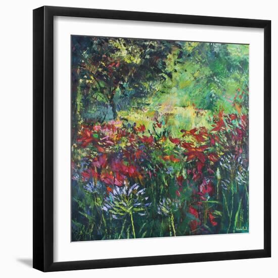 Gorgeous Summer Garden-Sylvia Paul-Framed Giclee Print