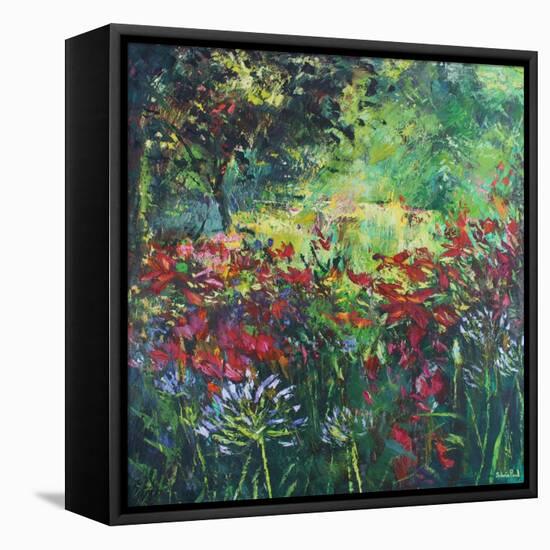 Gorgeous Summer Garden-Sylvia Paul-Framed Premier Image Canvas
