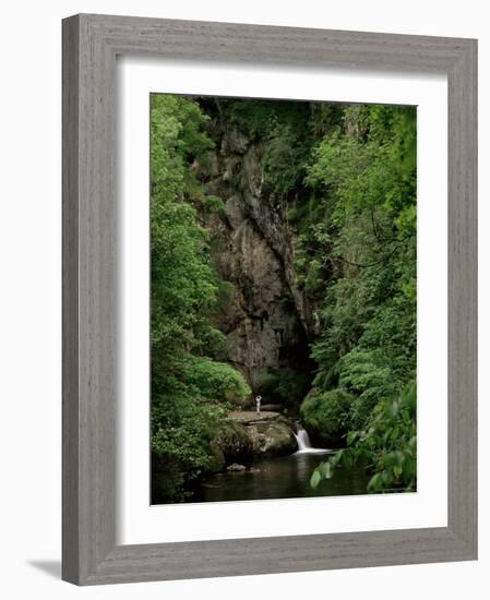 Gorges of the River Cere, Cantal Mountains, Auvergne, France-Peter Higgins-Framed Photographic Print