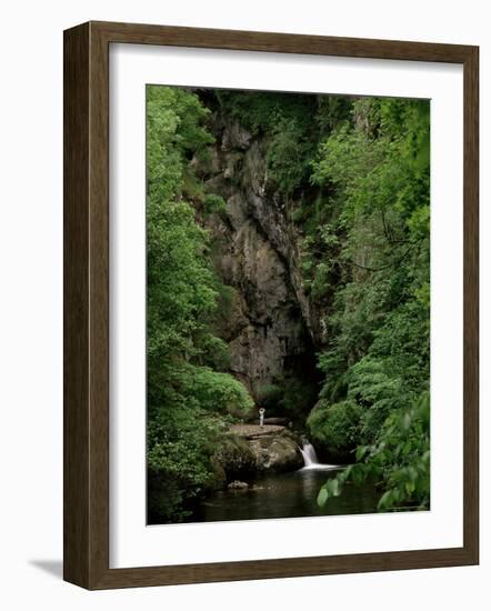 Gorges of the River Cere, Cantal Mountains, Auvergne, France-Peter Higgins-Framed Photographic Print