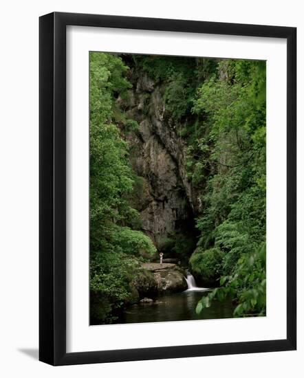 Gorges of the River Cere, Cantal Mountains, Auvergne, France-Peter Higgins-Framed Photographic Print