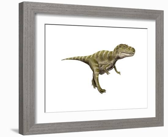 Gorgosaurus Dinosaur-null-Framed Art Print