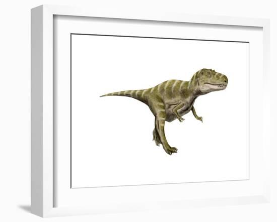 Gorgosaurus Dinosaur-null-Framed Art Print