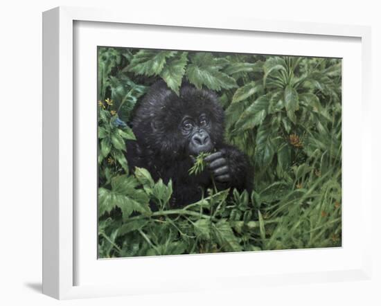 Gorilla 1-Michael Jackson-Framed Giclee Print