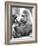 Gorilla with Flowers-Associated Newspapers-Framed Photo