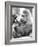 Gorilla with Flowers-Associated Newspapers-Framed Photo