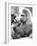 Gorilla with Flowers-Associated Newspapers-Framed Photo