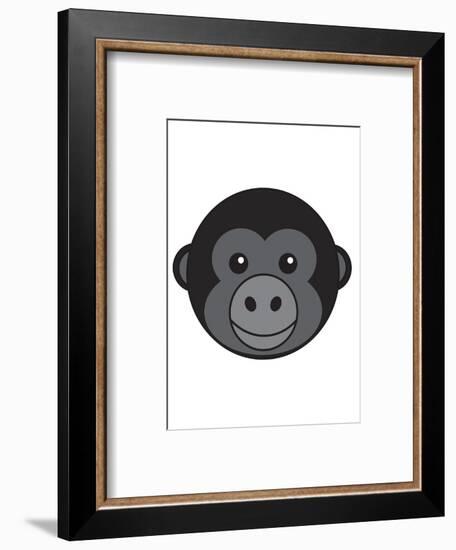 Gorilla-null-Framed Giclee Print