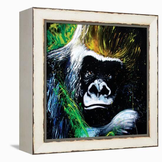 Gorilla-null-Framed Stretched Canvas