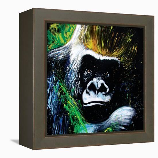 Gorilla-null-Framed Stretched Canvas