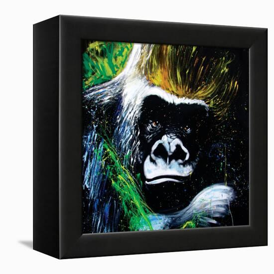 Gorilla-null-Framed Stretched Canvas