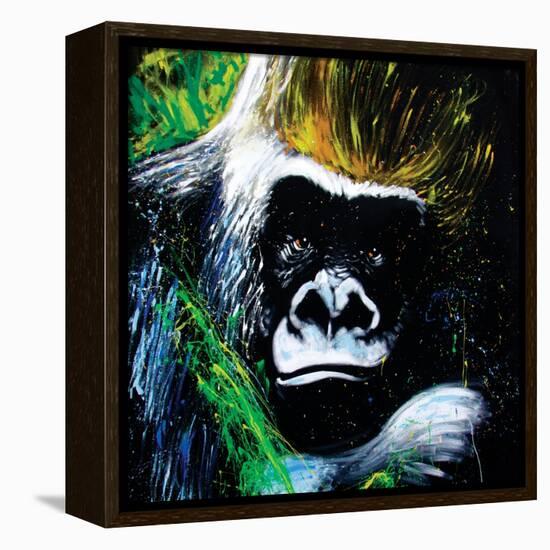 Gorilla-null-Framed Stretched Canvas