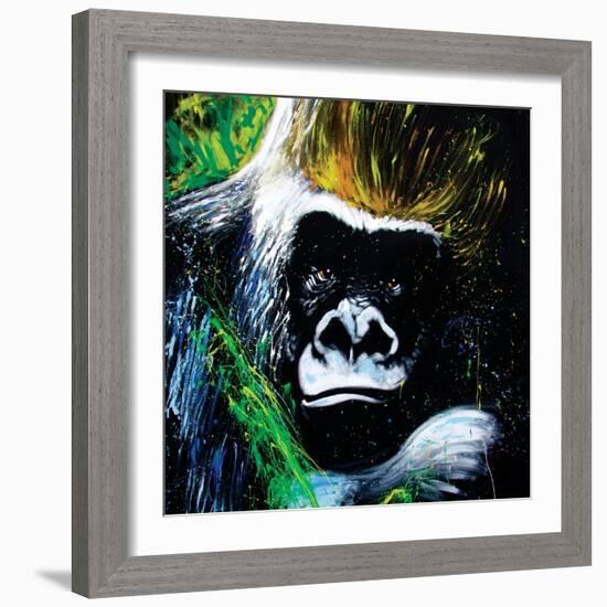 Gorilla-null-Framed Art Print