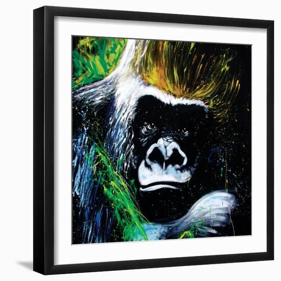 Gorilla-null-Framed Art Print