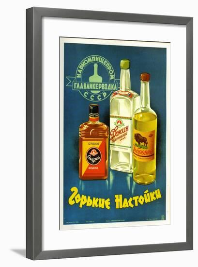 Gorki Liquors-null-Framed Art Print