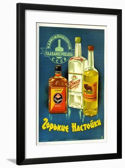 Gorki Liquors-null-Framed Art Print