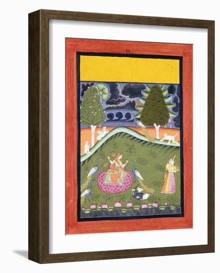 Gormalar Ragini, C. 1740-null-Framed Giclee Print