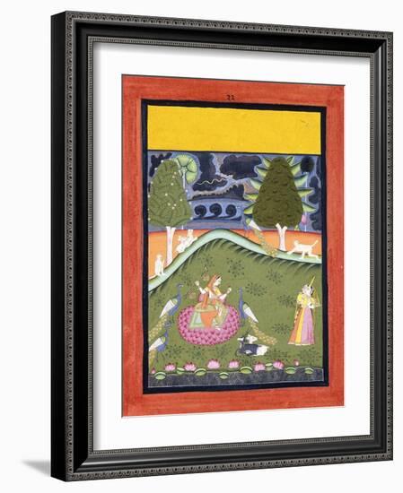 Gormalar Ragini, C. 1740-null-Framed Giclee Print