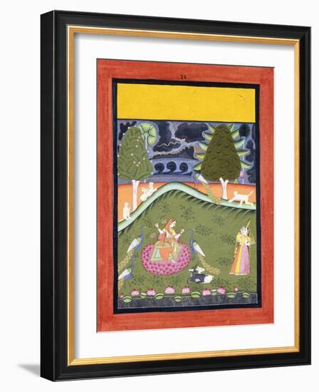 Gormalar Ragini, C. 1740-null-Framed Giclee Print