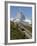 Gornergrat Railway in Front of the Matterhorn, Riffelberg, Zermatt, Valais, Swiss Alps, Switzerland-Hans Peter Merten-Framed Photographic Print