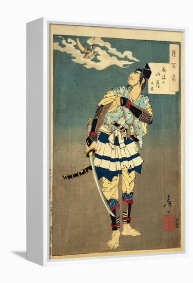 Goro Tokimune, One of the Soga Brothers, 1885-Tsukioka Kinzaburo Yoshitoshi-Framed Premier Image Canvas