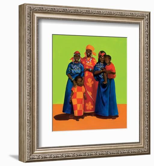 Gorom Gorom Burkina Faso-Renate Holzner-Framed Art Print