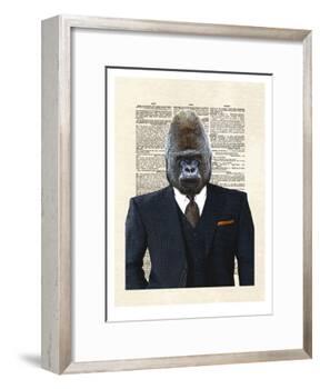 Gorrila 1-Matt Dinniman-Framed Giclee Print