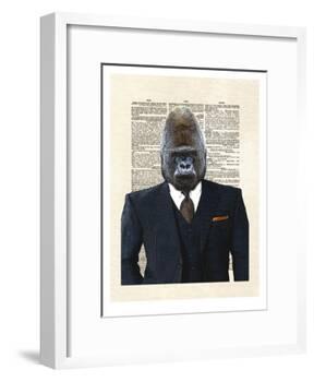Gorrila 1-Matt Dinniman-Framed Giclee Print
