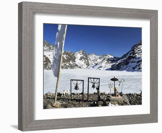 Gosainkund Lakes, Langtang National Park, Bagmati, Central Region (Madhyamanchal), Nepal, Himalayas-Jochen Schlenker-Framed Photographic Print