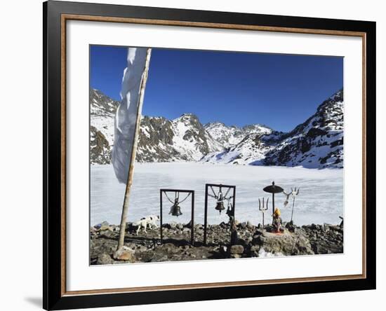 Gosainkund Lakes, Langtang National Park, Bagmati, Central Region (Madhyamanchal), Nepal, Himalayas-Jochen Schlenker-Framed Photographic Print