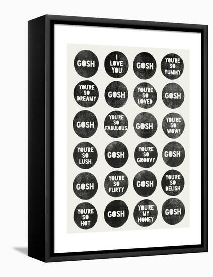 Gosh Quotes-Garima Dhawan-Framed Premier Image Canvas