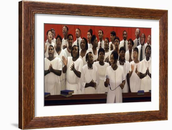 Gospel Sing-Dale Kennington-Framed Giclee Print