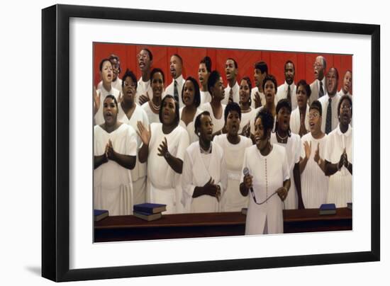 Gospel Sing-Dale Kennington-Framed Giclee Print