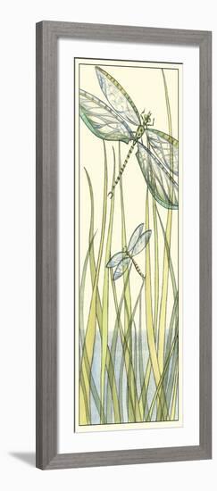 Gossamer Dragonflies II-Chariklia Zarris-Framed Art Print