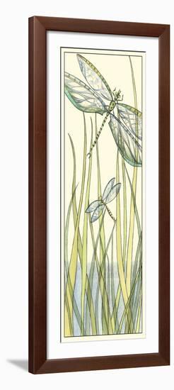 Gossamer Dragonflies II-Chariklia Zarris-Framed Art Print