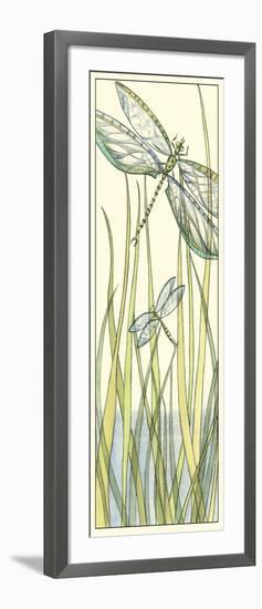 Gossamer Dragonflies II-Chariklia Zarris-Framed Art Print