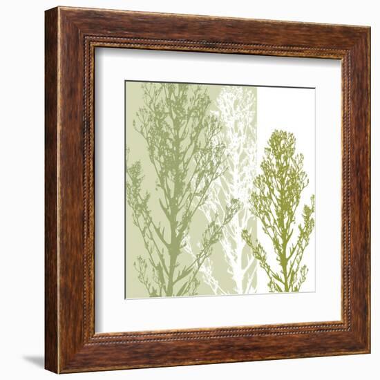 Gossamer Greens-Erin Clark-Framed Art Print