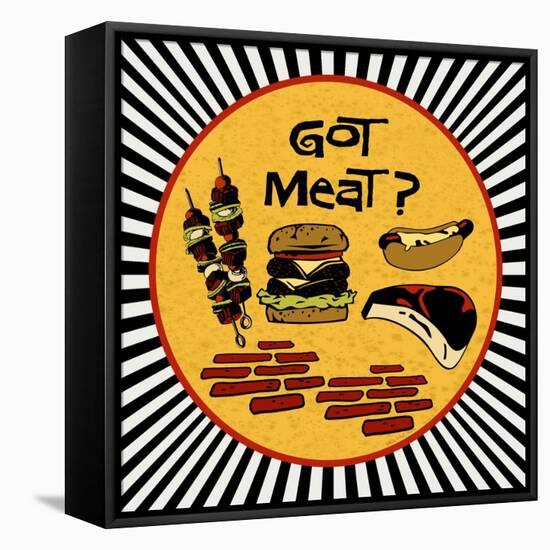 Got Meat-Kate Ward Thacker-Framed Premier Image Canvas