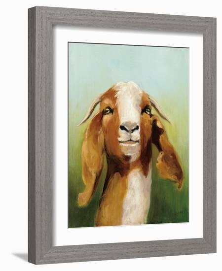 Got Your Goat v2-Julia Purinton-Framed Art Print