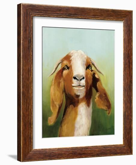 Got Your Goat v2-Julia Purinton-Framed Art Print