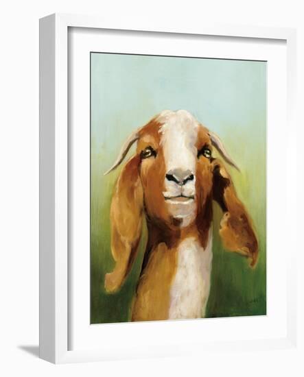 Got Your Goat v2-Julia Purinton-Framed Art Print